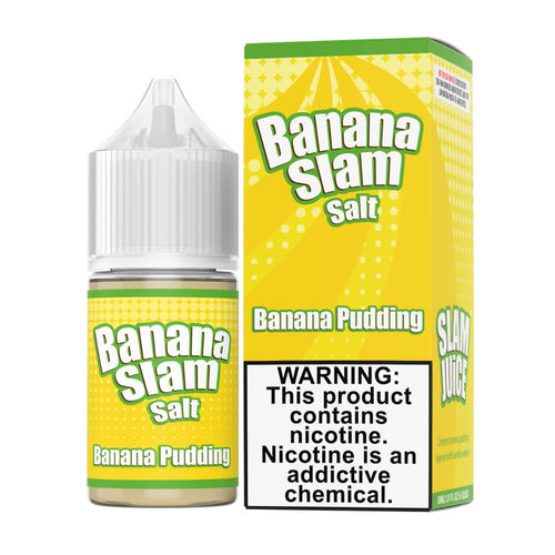 Banana Slam Banana Pudding Salt 30ml E-Juice - WORLDTRADERS USA