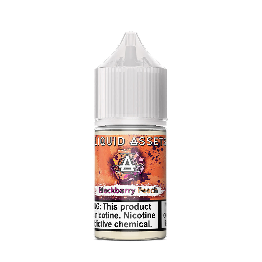 Liquid Assets Blackberry Peach Salt Nic 30ml E-Juice