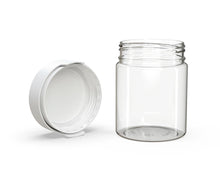Load image into Gallery viewer, Chubby Gorilla 550CC/18.5FL.OZ/550ML Aviator CR XL Container With Inner Seal &amp; Tamper - Clear Natural/Opaque White Lid - WORLDTRADERS USA