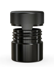 Cargar imagen en el visor de la galería, Chubby Gorilla 60CC/2FL.OZ/60ML Aviator CR Container With Inner Seal &amp; Tamper - Opaque Black/Opaque Black Lid - WORLDTRADERS USA
