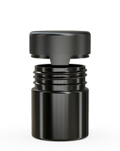 Load image into Gallery viewer, Chubby Gorilla 90CC/3FL.OZ/90ML Aviator CR Container With Inner Seal &amp; Tamper - Opaque Black/Opaque Black Lid - WORLDTRADERS USA