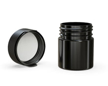 Load image into Gallery viewer, Chubby Gorilla 90CC/3FL.OZ/90ML Aviator CR Container With Inner Seal &amp; Tamper - Opaque Black/Opaque Black Lid - WORLDTRADERS USA