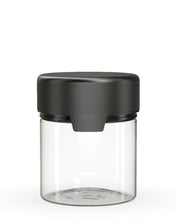 Cargar imagen en el visor de la galería, Chubby Gorilla 90CC/3FL.OZ/90ML Aviator CR Container With Inner Seal &amp; Tamper - Clear Natural/Opaque Black Lid - WORLDTRADERS USA