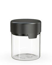 Cargar imagen en el visor de la galería, Chubby Gorilla 90CC/3FL.OZ/90ML Aviator CR Container With Inner Seal &amp; Tamper - Clear Natural/Opaque Black Lid - WORLDTRADERS USA