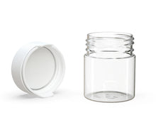 Load image into Gallery viewer, Chubby Gorilla 90CC/3FL.OZ/90ML Aviator CR Container With Inner Seal &amp; Tamper - Clear Natural/Opaque White Lid - WORLDTRADERS USA