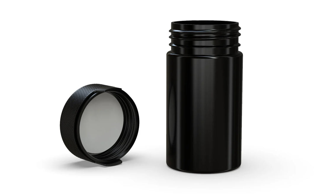 Chubby Gorilla 150CC/5FL.OZ/150ML Aviator CR Container - Opaque Black/Opaque Black Lid - WORLDTRADERS USA