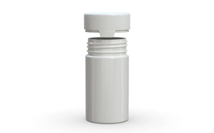 Chubby Gorilla 150CC/5FL.OZ/150ML Aviator CR Container - Opaque White/Opaque White Lid - WORLDTRADERS USA