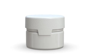 Chubby Gorilla 220CC/7.5FL.OZ/220ML Aviator CR XL Container With Inner Seal & Tamper - Opaque White/Opaque White Lid - WORLDTRADERS USA