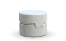 Load image into Gallery viewer, Chubby Gorilla 220CC/7.5FL.OZ/220ML Aviator CR XL Container With Inner Seal &amp; Tamper - Opaque White/Opaque White Lid - WORLDTRADERS USA