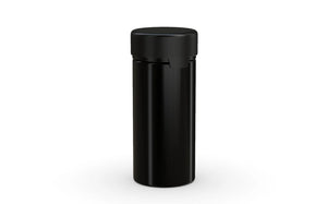 Chubby Gorilla 240CC/8FL.OZ/240ML Aviator CR Container With Inner Seal & Tamper - Opaque Black/Opaque Black Lid - WORLDTRADERS USA