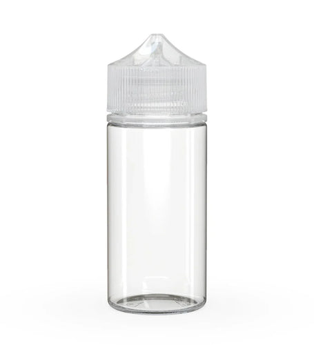 Chubby Gorilla 100ML V3 Unicorn Bottle - Clear Bottle/Natural Cap - WORLDTRADERS USA