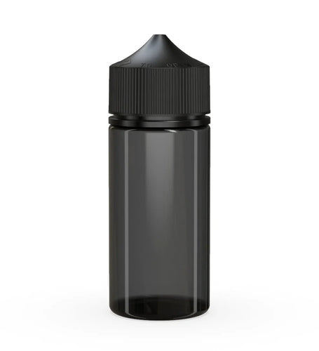 Chubby Gorilla 100ML V3 Unicorn Bottle - Translucent Black Bottle/Black Cap - WORLDTRADERS USA