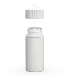 Chubby Gorilla 100ML V3 Unicorn Bottle - Opaque White Bottle/White Cap - WORLDTRADERS USA