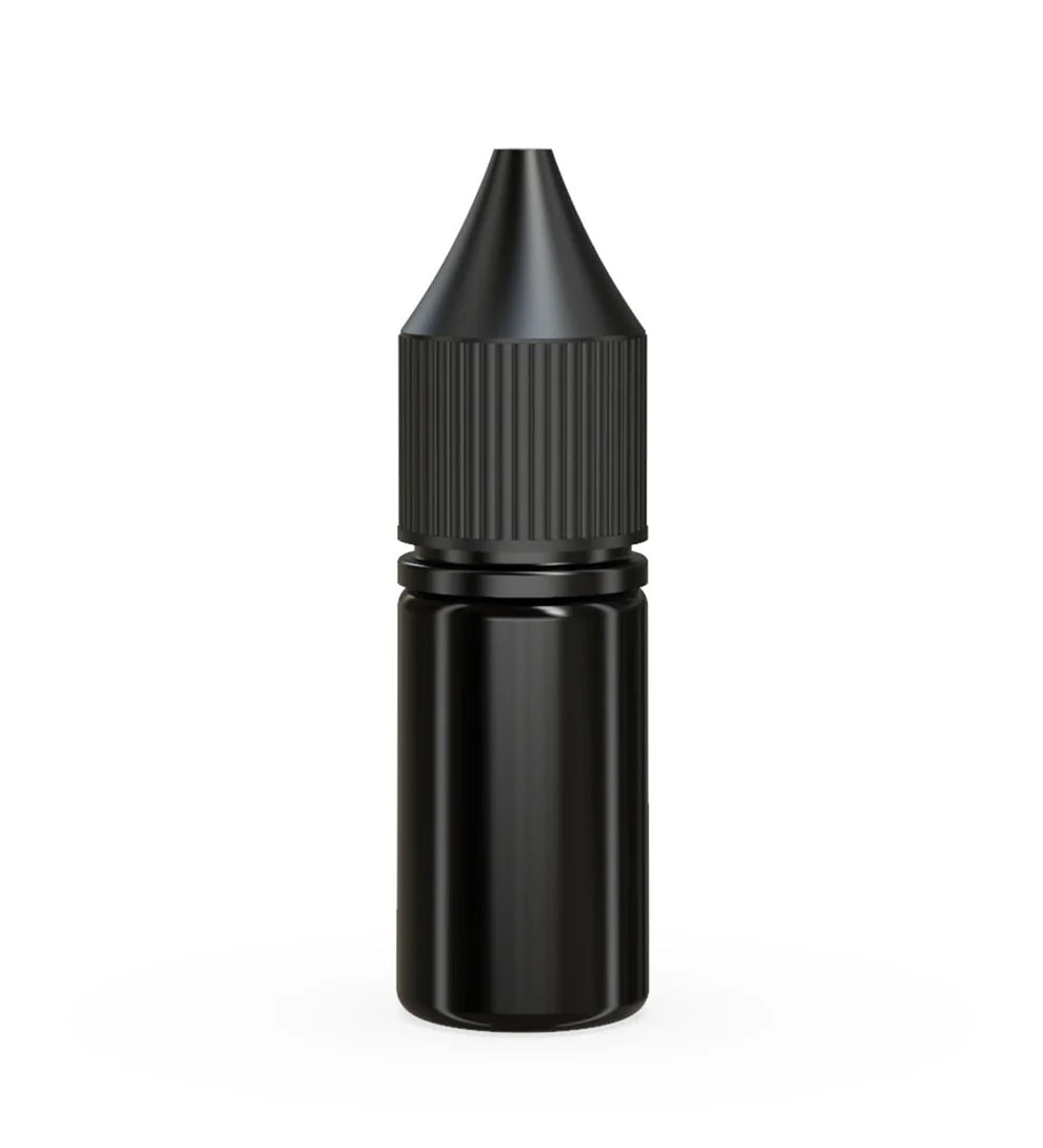 Chubby Gorilla 10ML Unicorn Bottle V3 - Opaque Black/Black Cap - WORLDTRADERS USA