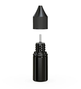 Chubby Gorilla 10ML Unicorn Bottle V3 - Opaque Black/Black Cap - WORLDTRADERS USA