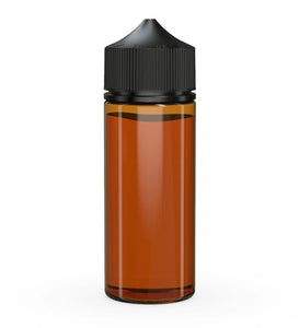 Chubby Gorilla 120ML Unicorn Bottle V3 - Translucent Amber Bottle/Black Cap - WORLDTRADERS USA