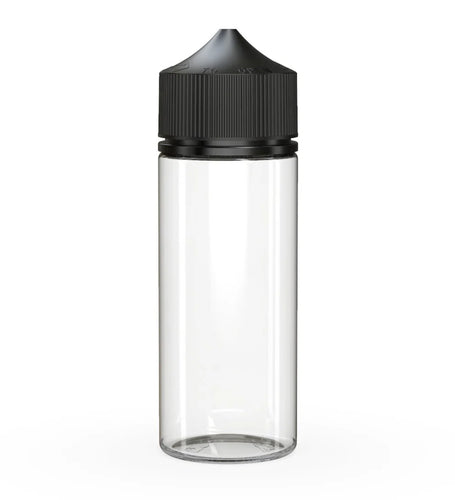 Chubby Gorilla 120ML Unicorn Bottle V3 - Clear Bottle/Black Cap - WORLDTRADERS USA
