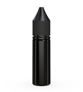 Chubby Gorilla 15ML Unicorn Bottle V3 - Opaque Black Bottle/Black Cap - WORLDTRADERS USA