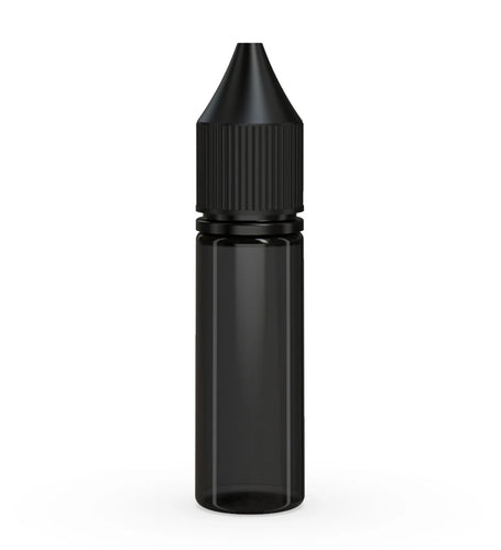 Chubby Gorilla 15ML Unicorn Bottle V3 - Translucent Black Bottle/Black Cap - WORLDTRADERS USA
