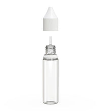 Load image into Gallery viewer, Chubby Gorilla 20ML Unicorn Bottle V3 Clear Bottle/White Cap - WORLDTRADERS USA