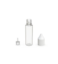 Load image into Gallery viewer, Chubby Gorilla 20ML Unicorn Bottle V3 Clear Bottle/White Cap - WORLDTRADERS USA