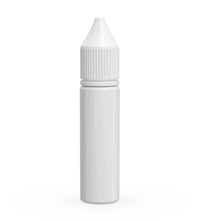 Load image into Gallery viewer, Chubby Gorilla 20ML Unicorn Bottle V3 - Opaque White Bottle/White Cap - WORLDTRADERS USA