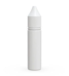 Chubby Gorilla 20ML Unicorn Bottle V3 - Opaque White Bottle/White Cap - WORLDTRADERS USA