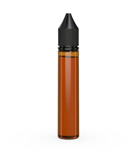Chubby Gorilla 30ML Unicorn Bottle V3 - Translucent Amber Bottle/Black Cap - WORLDTRADERS USA