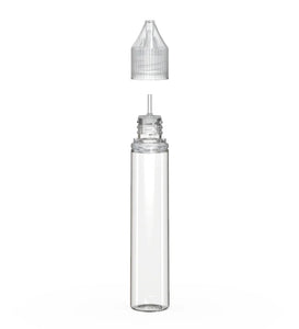 Chubby Gorilla 30ML Unicorn Bottle V3 - Clear Bottle/Natural Cap - WORLDTRADERS USA