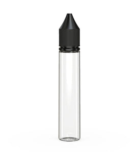 Chubby Gorilla 30ML Unicorn Bottle V3 - Clear Bottle/Black Cap - WORLDTRADERS USA