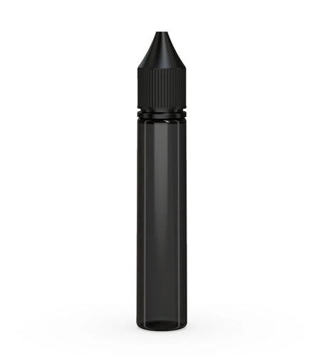 Chubby Gorilla 30ML Unicorn Bottle V3 - Translucent Black Bottle/Black Cap - WORLDTRADERS USA