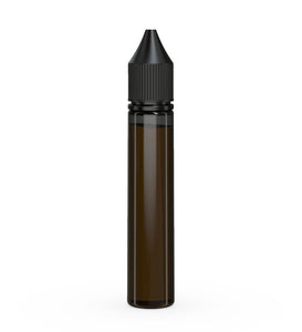 Chubby Gorilla 30ML Unicorn Bottle V3 - Translucent Black Bottle/Black Cap - WORLDTRADERS USA