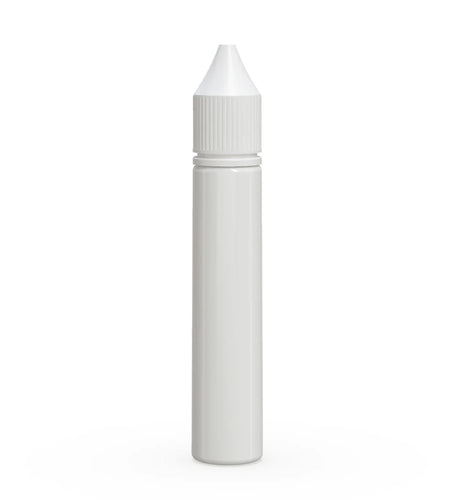 Chubby Gorilla 30ML Unicorn Bottle V3 - Opaque White Bottle/White Cap - WORLDTRADERS USA