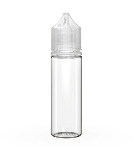 Chubby Gorilla 50ML Unicorn Bottle V3 - Clear Bottle/Natural Cap - WORLDTRADERS USA