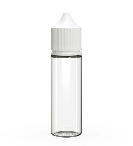 Chubby Gorilla 50ML Unicorn Bottle V3 - Clear Bottle/White Cap - WORLDTRADERS USA