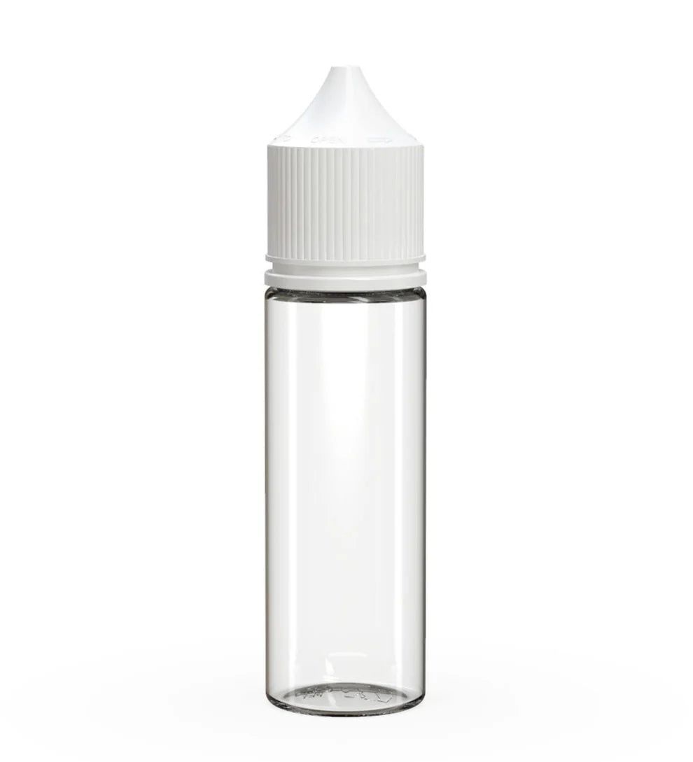 Chubby Gorilla 50ML Unicorn Bottle V3 - Clear Bottle/White Cap - WORLDTRADERS USA