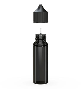 Chubby Gorilla 50ML Unicorn Bottle V3 - Translucent Black Bottle/Black Cap - WORLDTRADERS USA