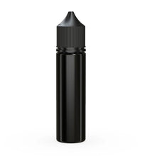 Load image into Gallery viewer, Chubby Gorilla 60ML Unicorn Bottle V3 Opaque Black Bottle/Black Cap - WORLDTRADERS USA