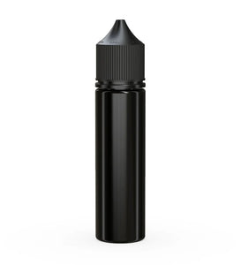 Chubby Gorilla 60ML Unicorn Bottle V3 Opaque Black Bottle/Black Cap - WORLDTRADERS USA