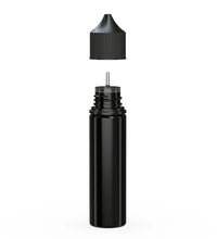 Load image into Gallery viewer, Chubby Gorilla 60ML Unicorn Bottle V3 Opaque Black Bottle/Black Cap - WORLDTRADERS USA