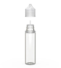 Load image into Gallery viewer, Chubby Gorilla 60ML Unicorn Bottle V3 - Clear Bottle/Natural Cap - WORLDTRADERS USA