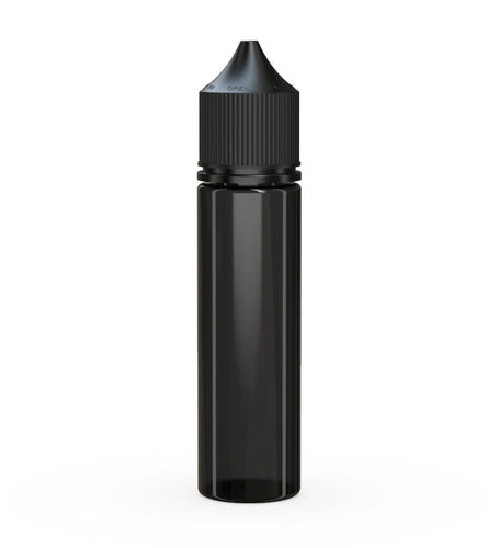 Chubby Gorilla 60ML Unicorn Bottle V3 Translucent Black Bottle/Black Cap - WORLDTRADERS USA