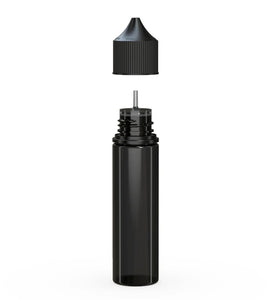 Chubby Gorilla 60ML Unicorn Bottle V3 Translucent Black Bottle/Black Cap - WORLDTRADERS USA