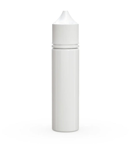 Chubby Gorilla 60ML Unicorn Bottle V3 Opaque White Bottle/White Cap - WORLDTRADERS USA