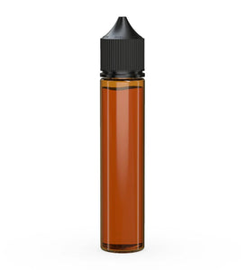 Chubby Gorilla 75ML Unicorn Bottle V3 - Translucent Amber Bottle/Black Cap - WORLDTRADERS USA