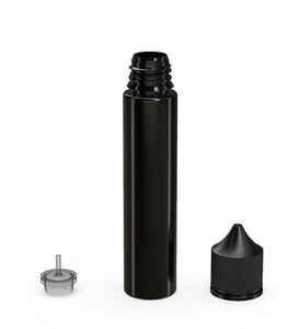 Chubby Gorilla 75ML Unicorn Bottle V3 - Opaque Black Bottle/Black Cap - WORLDTRADERS USA