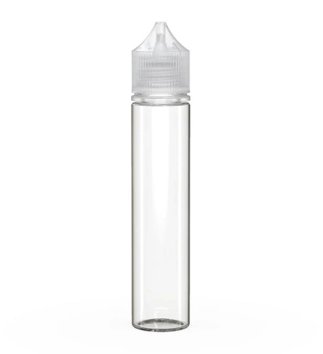 Chubby Gorilla 75ML Unicorn Bottle V3 - Clear Bottle/Natural Cap - WORLDTRADERS USA
