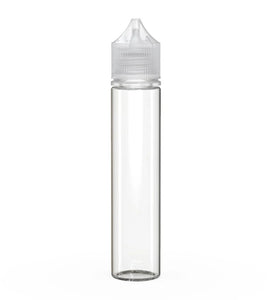 Chubby Gorilla 75ML Unicorn Bottle V3 - Clear Bottle/Natural Cap - WORLDTRADERS USA