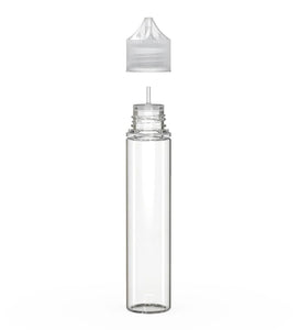 Chubby Gorilla 75ML Unicorn Bottle V3 - Clear Bottle/Natural Cap - WORLDTRADERS USA