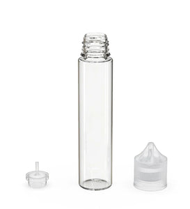 Chubby Gorilla 75ML Unicorn Bottle V3 - Clear Bottle/Natural Cap - WORLDTRADERS USA